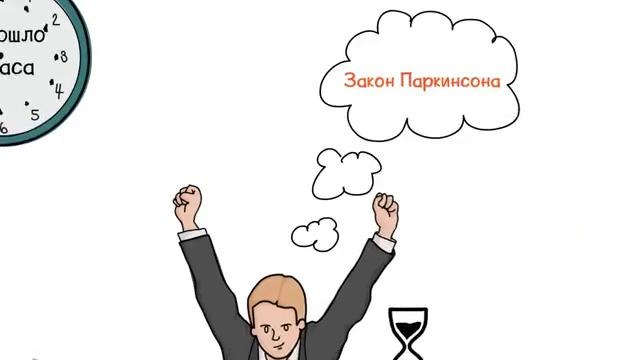 Закон Паркинсона. Управление Времени (мотивация)