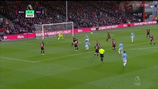 (HD) Борнмут – Манчестер Сити | Английская Премьер-Лига 2018/19 | 29-й тур