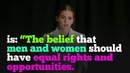 English Speech – Emma Watson – With Big Subtitles