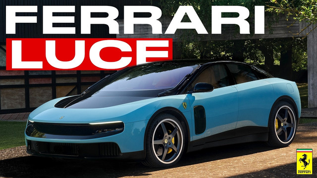 ПРЕМЬЕРА FERRARI LUCE. Apple-кар от Ferrari