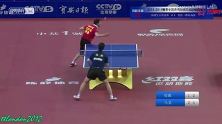 Ma Long vs Zhou Yu – China Super League 2018-2019
