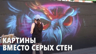 Уличные художники преображают столицу Косово