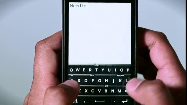 Прототип смартфона с BlackBerry 10