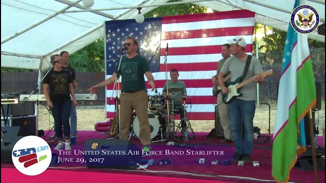 The United States Air Force Band, Starlifter, visits Uzbekistan – Part 1