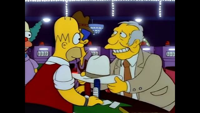 The Simpsons 5 сезон 10 серия («$прингфилд или легальные азартные игры»)