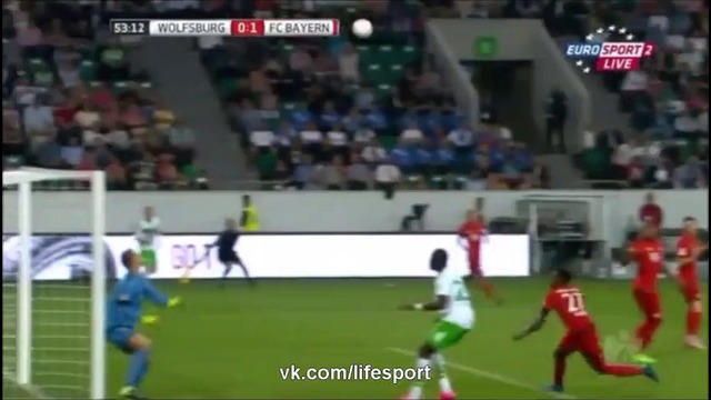 Вольфсбург 1:1 Бавария (по пен 5:4) | Суперкубок Германии 2015 | Обзор матча
