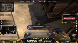 CS:GO S1mple Playing FPL on Mirage