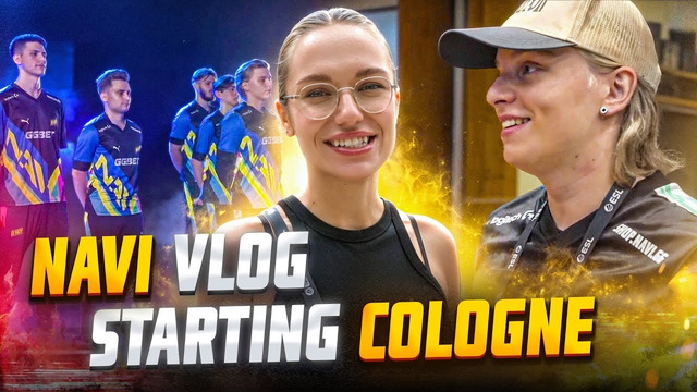 Getting Ready for IEM Cologne, Media day | NAVI VLOG