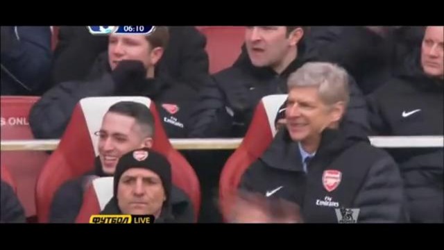 Arsenal 2-1 Aston Villa (23.02.2013)