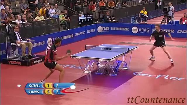 European Championships- Werner Schlager-Vladimir Samsonov