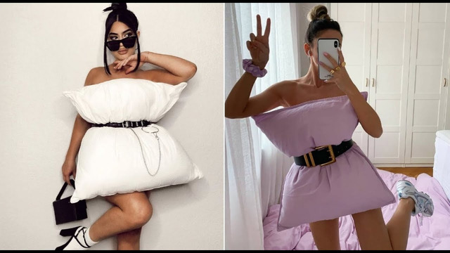 Модный челлендж с подушками запустили блогеры в соцсетях