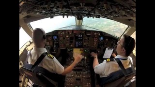 HD Cockpit Boeing 767 Takeoff
