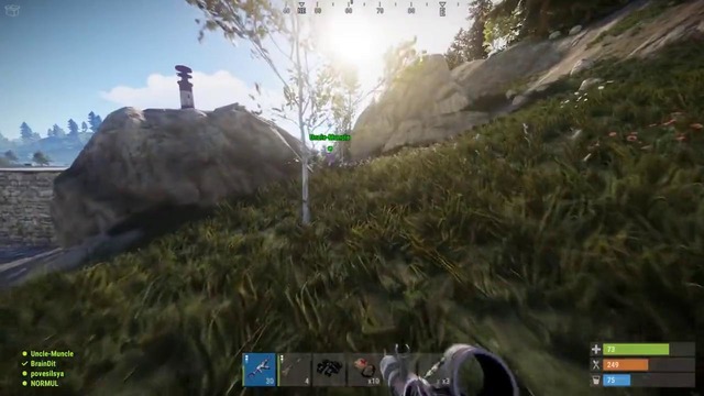 TheBrainDit ►RUST ● Рейдеры В Шоке От Такой Игры На Гитаре! #44