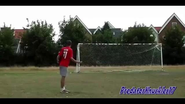 Трюки с футбольным мячом