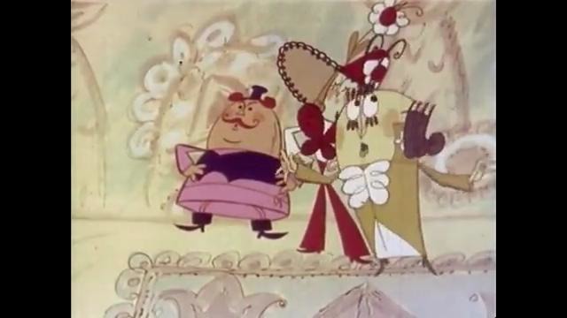 Советский мультфильм – Как грибы с горохом воевали