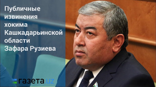 Хоким Кашкадарьинской области принес публичные извинения