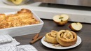 Булочки с яблоками и корицей