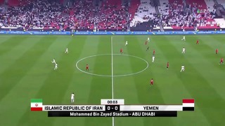 AsianCup2019 IR. IRAN vs YEMEN Match Highlights 07.01.2019