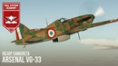 Arsenal vg-33 – легкий истребитель в war thunder