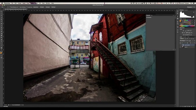 1 Saduint – Photoshop Post Processing – Atmospheric Urban Photo