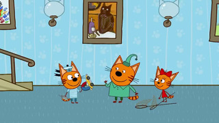 Три Кота | Сборник весёлых серий | Мультфильмы для детей