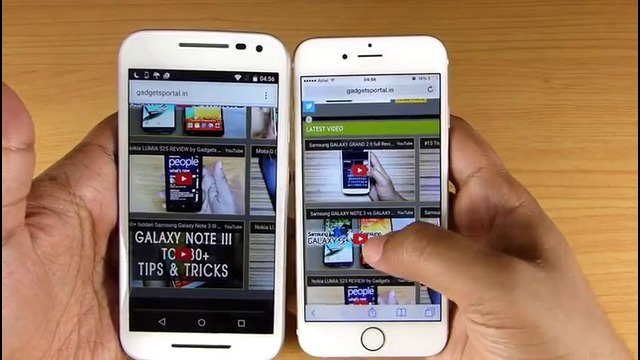 MOTO G 3rd Gen vs iPhone 6 – SPEED TEST! (Shocking Result!)
