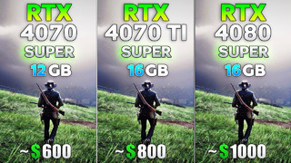 RTX 4070 SUPER vs RTX 4070 Ti SUPER vs RTX 4080 SUPER – Test in 8 Games