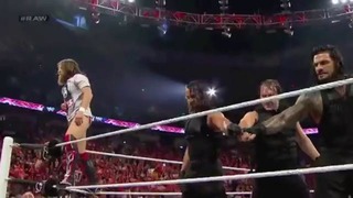 The Shield Saves Daniel Bryan From Orton Kane Batista And HHH