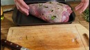 Нога ягнёнка с розмарином и анчоусами