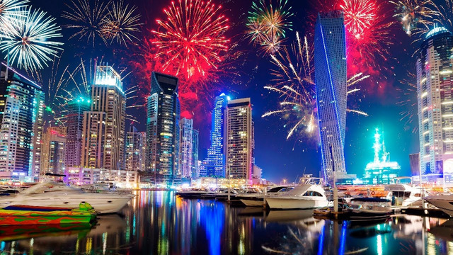 Новогодний салют в ОАЭ попал в Книгу рекордов Гиннесса