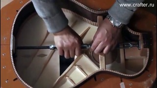 Как делают корейские гитары Crafter. Производство гитар на фабрике