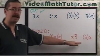 Algebra Introduction to Algebra
