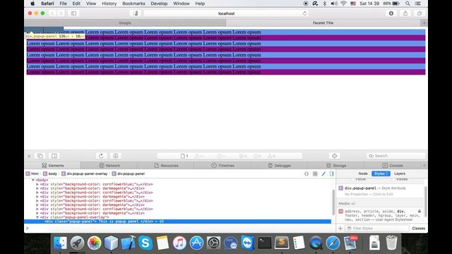 JSF Tutorial 66 – JSF Popup Panel Example