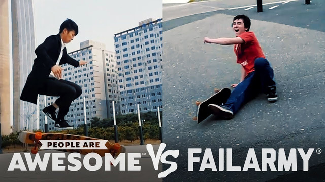 Skate Tricks, Freerunning, Basketball & More Wins VS. Fails | People Are Awesome VS. FailArmy