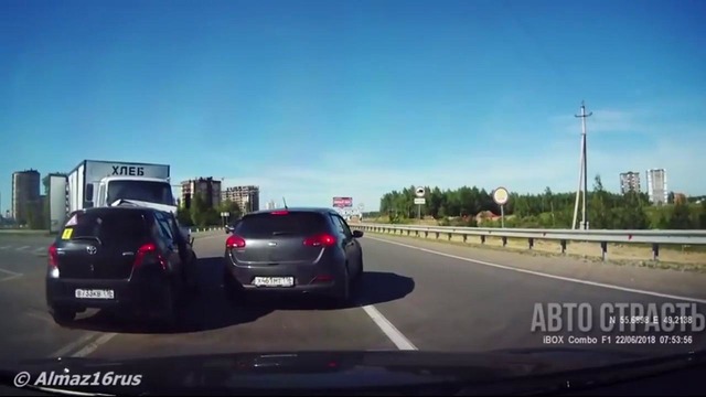 947. АвтоСтрасть – Подборка аварий и дтп. № 947. Июнь. 2018г