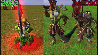 Warcraft III Reforged – Orc Units Comparison (2002 VS 2020)