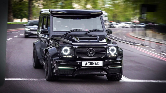 Onyx G63 AMG – Loud and Brutal Acceleration sounds in London