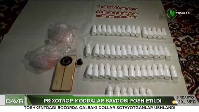 Yangi davr | Psixotrop moddalar savdosi fosh etildi [20.08.2024]