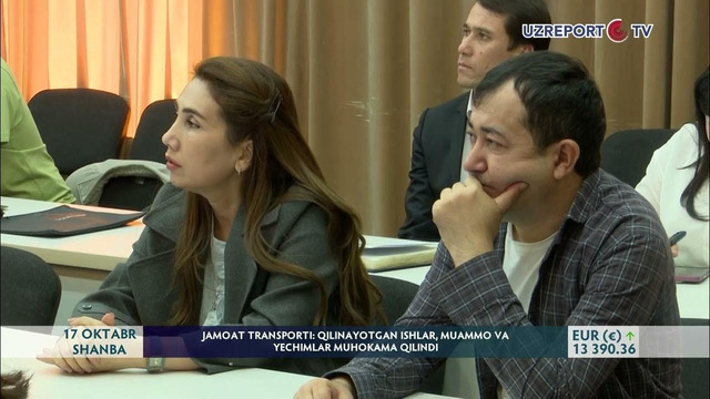 Jamoat transporti: qilinayotgan ishlar, muammo va yechimlar muhokama qilindi