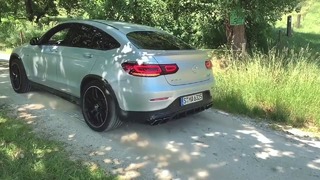 Alan Enileev. 510лс новый Mercedes-AMG GLC63S с V8! Буксуем в лесах Германии