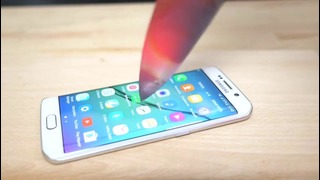 Эксперимент раскаленный нож 1000 градусов vs samsung galaxy s6 edge