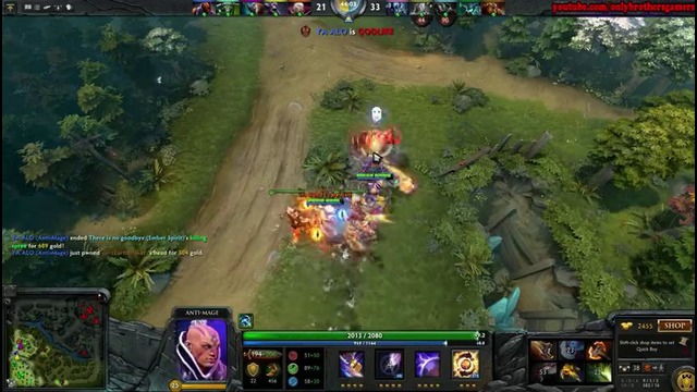 Miracle- 8240MMR Plays Anti-Mage vol 11 – Ranked Match Gameplay