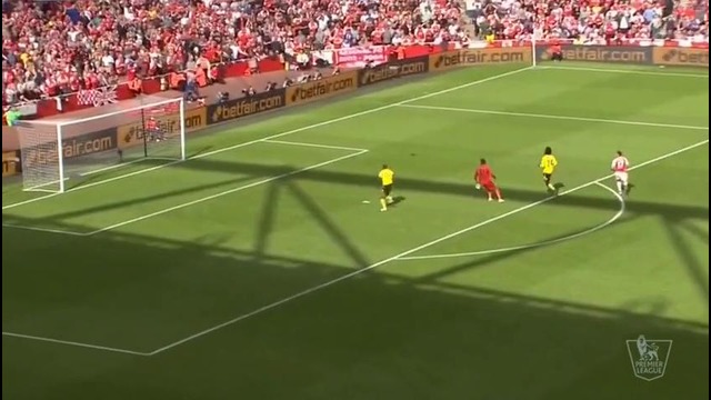 Mesut Özil – All Key Passes 2015-16