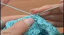 Crochet 3D Flower Tutorial 61 часть 3 из 3 Цветок вязаный