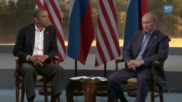 Putin & Obama face off over Syria