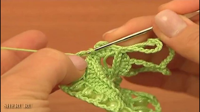 Crochet Beaded Flower Tutorial 103 Волшебный цветок с бусинками