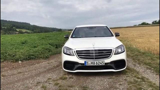 260 по автобану на новом S-Class S 63! Тест-обзор. Mercedes-Benz. AMG