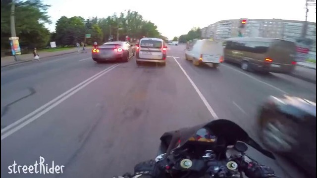 ВСТРЕТИЛ МЕЧТУ ¦ Nissan GT-R (900hp) vs CBR1000RR (180hp)
