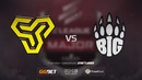 Space Soldiers vs BIG, cobblestone, ELEAGUE Major Boston 2018