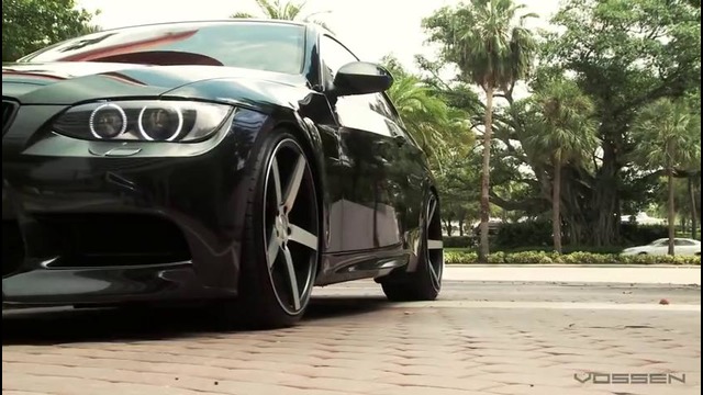 Vossen BMW 3 Series 335i on 20 quot VVS CV3 Concave Wheels Rims (HD)